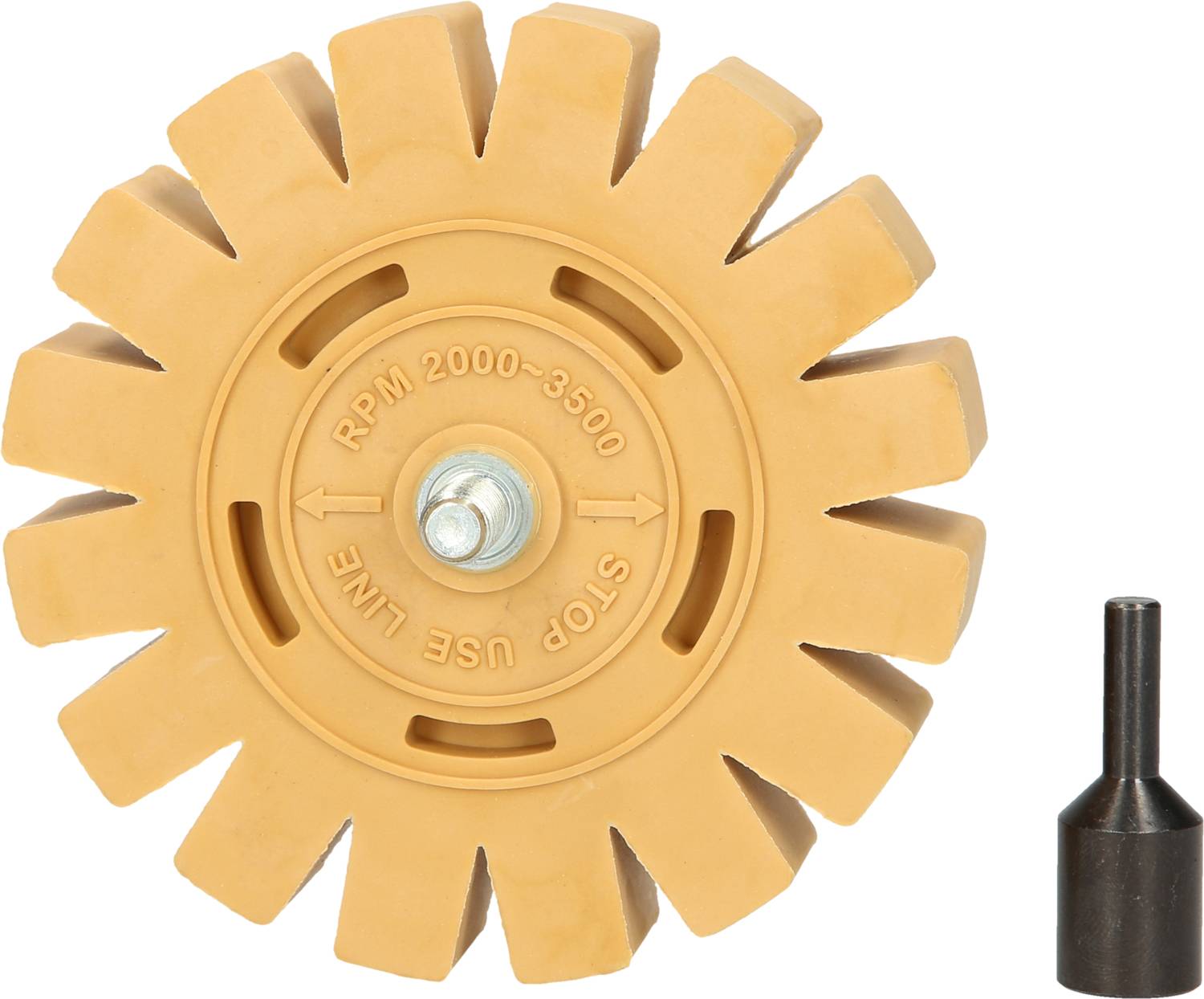 KS Tools 515.1247 Folienradierer mit Lamellen