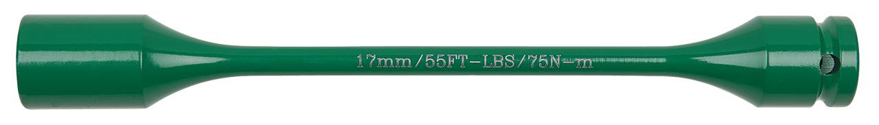 Grüner Schraubenschlüssel mit der Aufschrift '12 mm/655' LRS/F6N-m', geeignet für spezielle Montageteile.