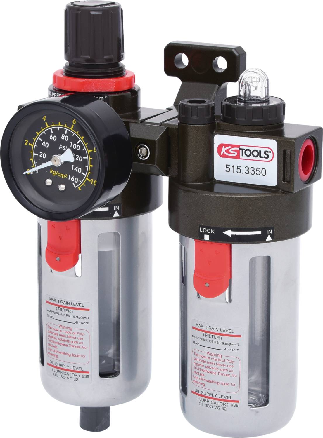 KS Tools 515.3350 Druckluft-Wartungseinheit