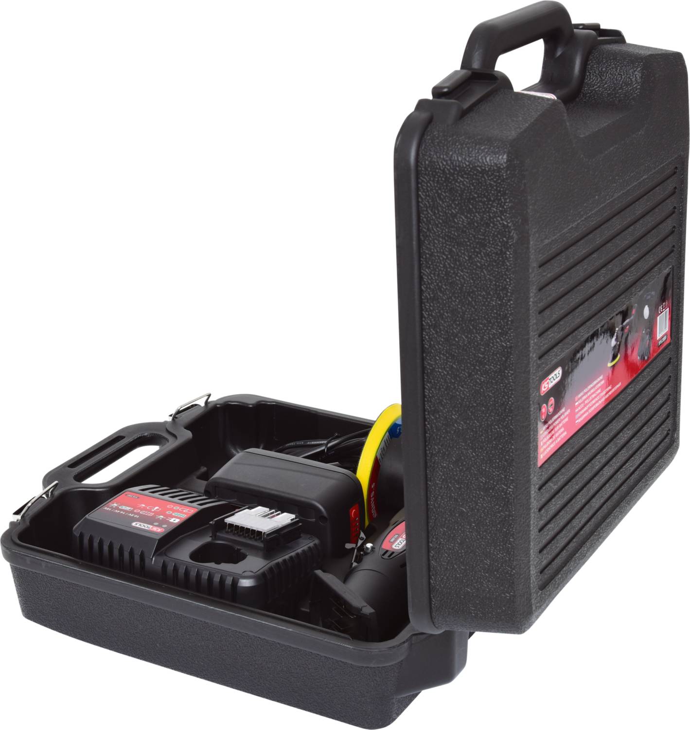 KS Tools 515.3555 Akku Poliermaschine 18.0V 1600 - 2300 U/min 175mm