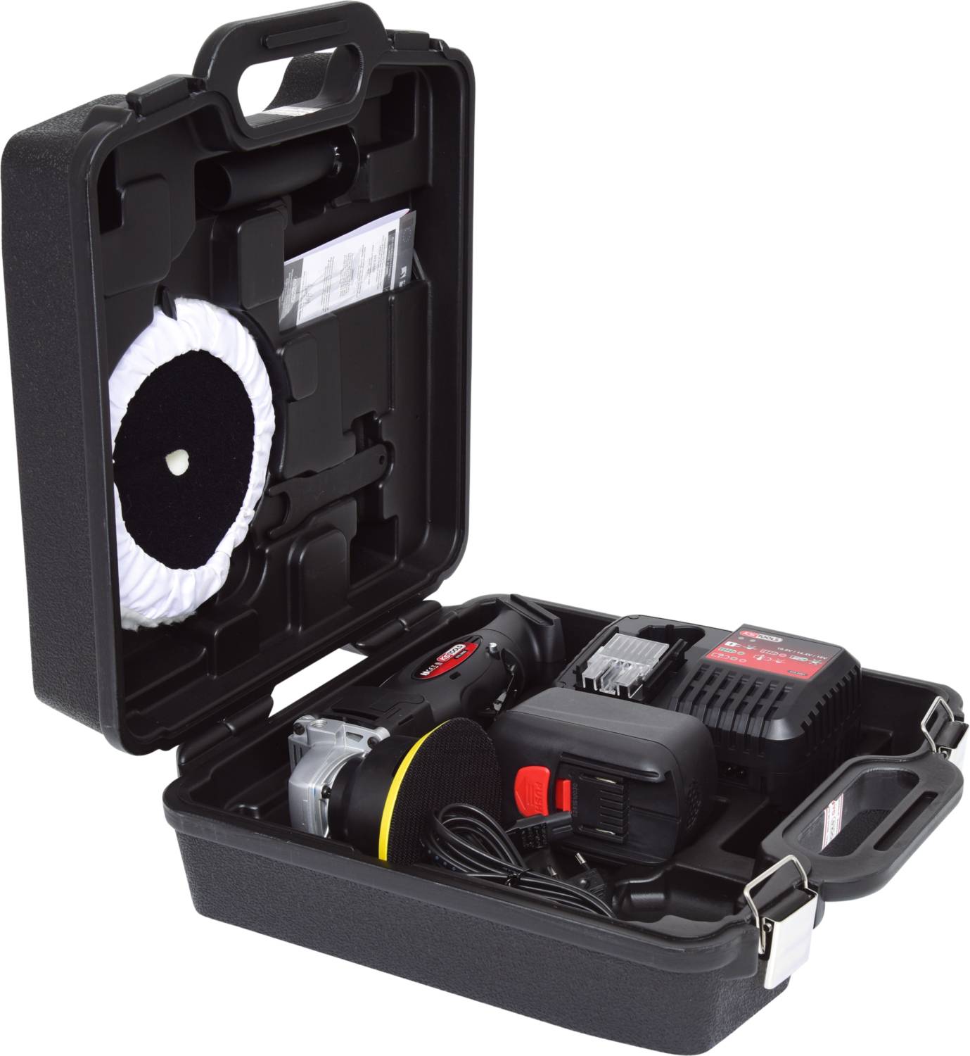 KS Tools 515.3555 Akku Poliermaschine 18.0V 1600 - 2300 U/min 175mm