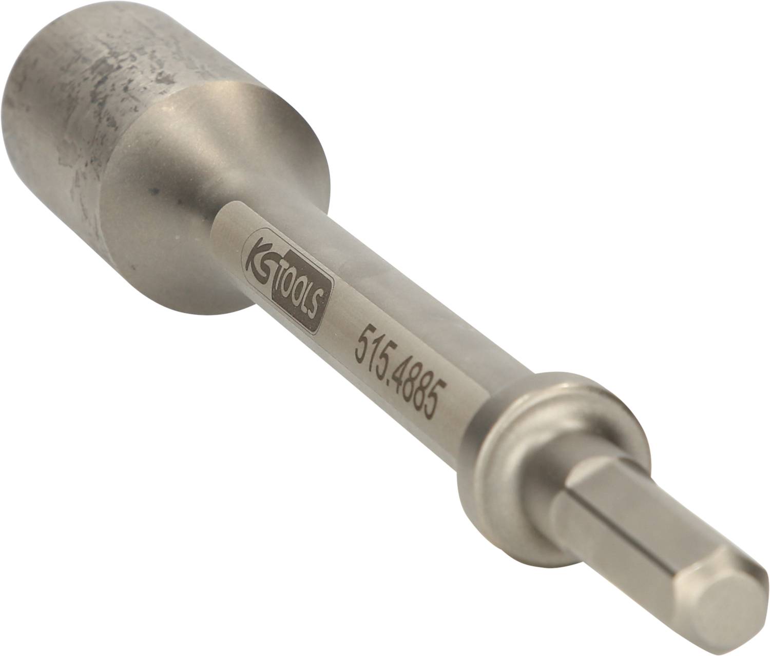 Metallbohrer mit Sechskantschaft und Herstelleraufdruck 'K Tools 515.4885'.