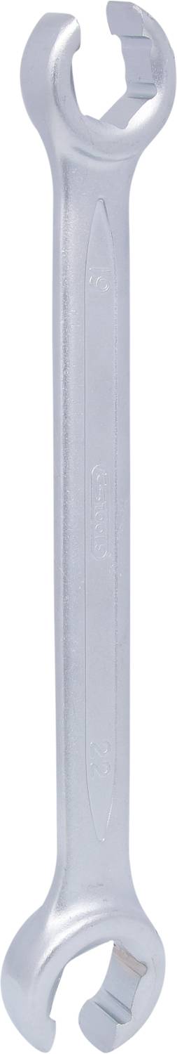 KS Tools 517.0266 Offener Doppel-Ringschlüssel, abgewinkelt, 19x22mm
