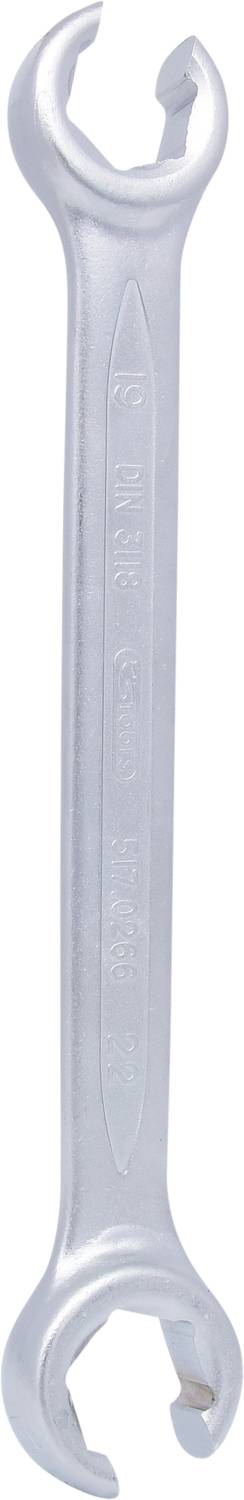 KS Tools 517.0266 Offener Doppel-Ringschlüssel, abgewinkelt, 19x22mm