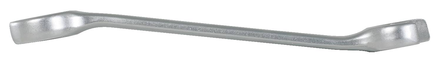 Ein silberner, leicht gebogener Montiereisen, oft beim Reifenwechseln oder bei mechanischen Arbeiten eingesetzt.