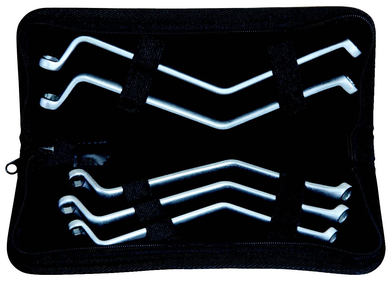 KS Tools 518.0300 Bremsen-Entlüftungsschlüssel-Satz, 5-tlg, 7-11mm