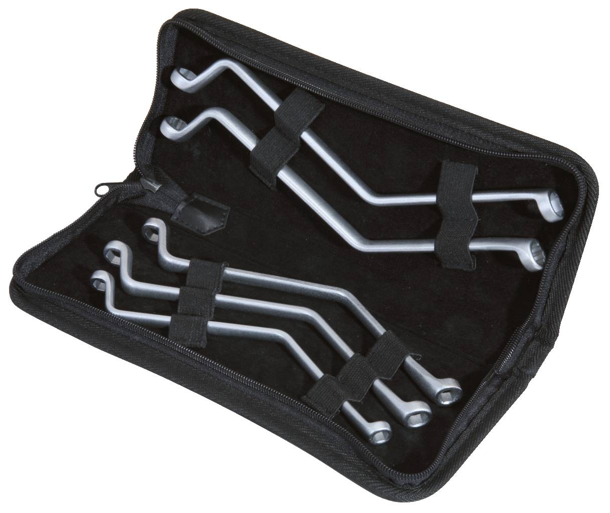 KS Tools 518.0300 Bremsen-Entlüftungsschlüssel-Satz, 5-tlg, 7-11mm