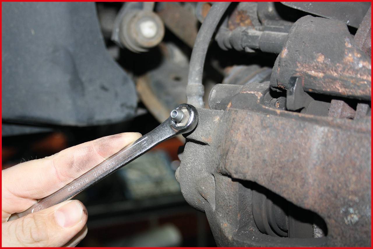KS Tools 518.0340 Bremssystem-Entlüfterschlüssel-Satz, 6-tlg