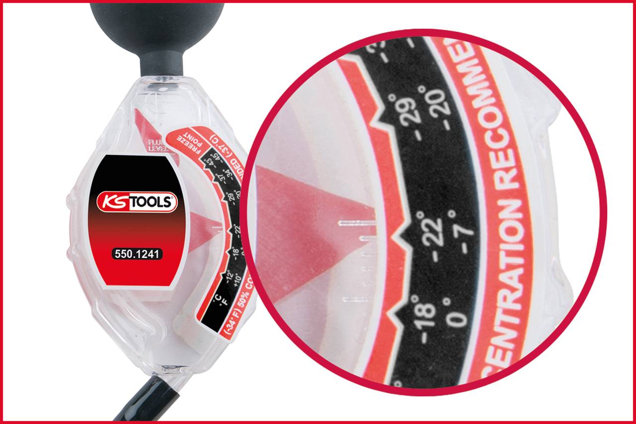 KS Tools 550.1241 Frostschutz-Prüfer
