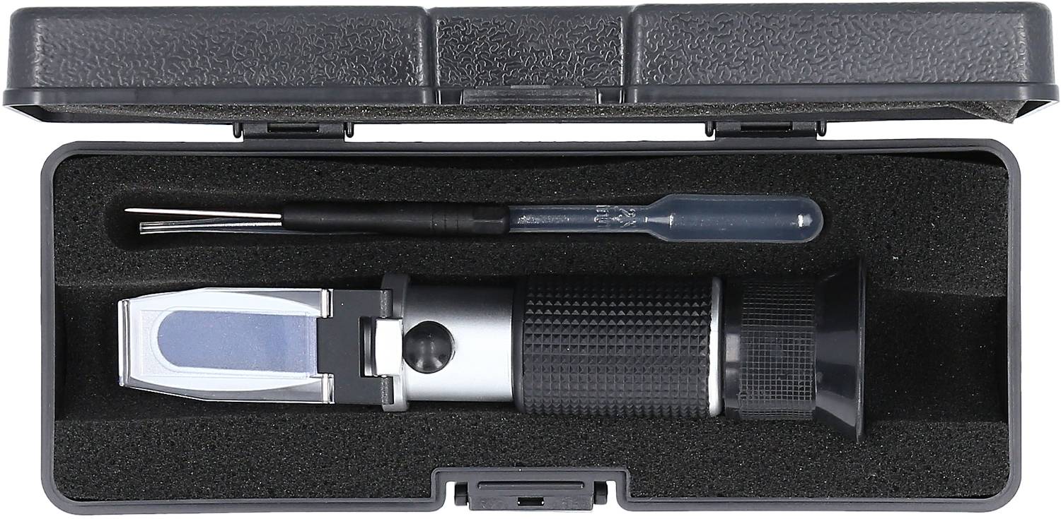KS Tools 550.1290 Refraktometer Kühlflüssigkeit / Batteriesäure