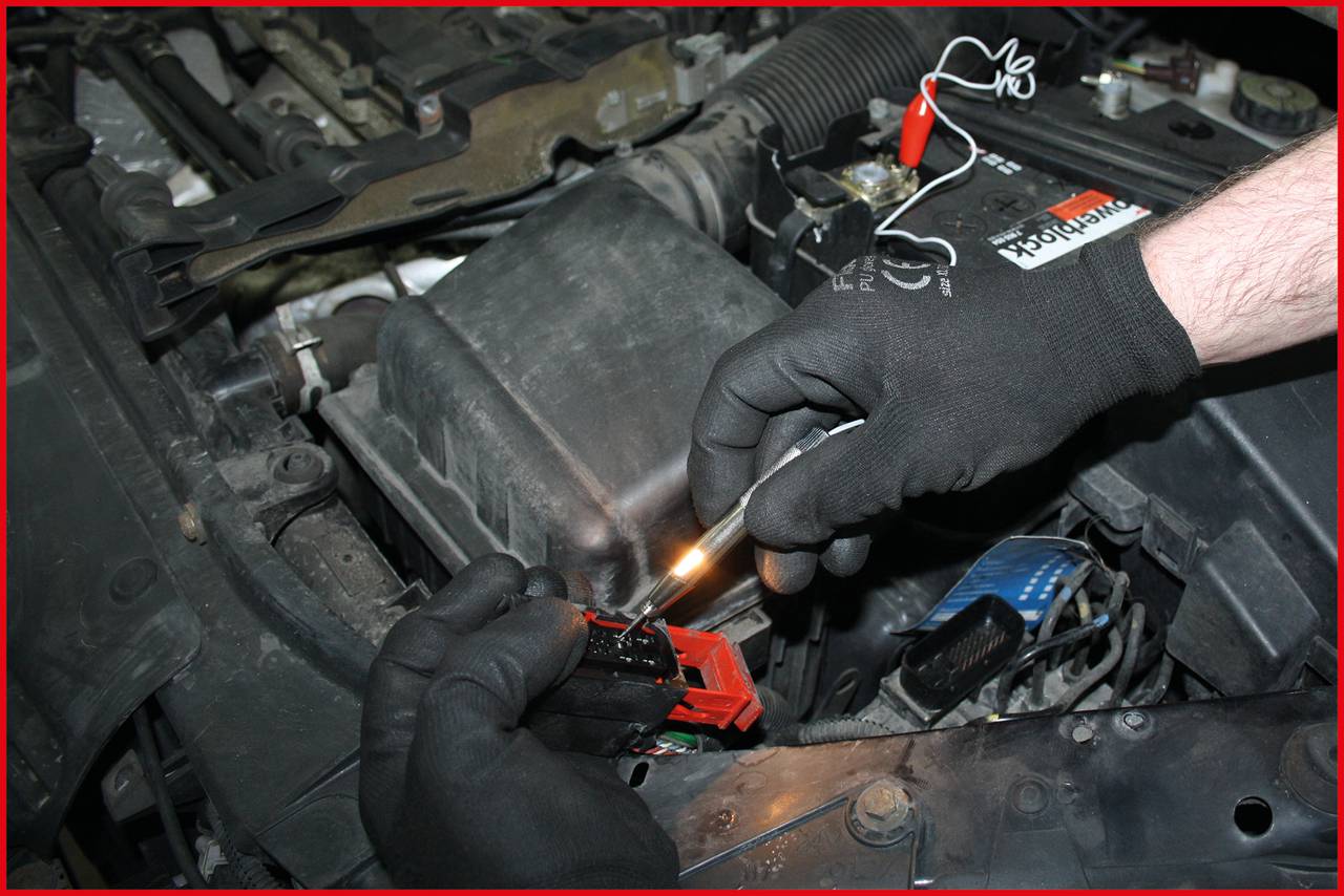 KS Tools Spannungsprüfer / Prüflampe 550.1504