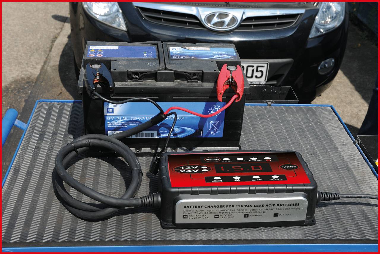KS Tools 550.1745 Kfz-Ladegerät 25A