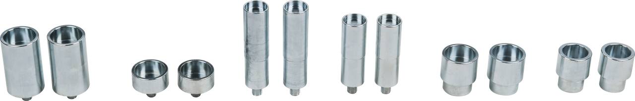 Adapter-Satz mit Gewinde, Audi A4, kurz, 2-tlg KS Tools 700.1636