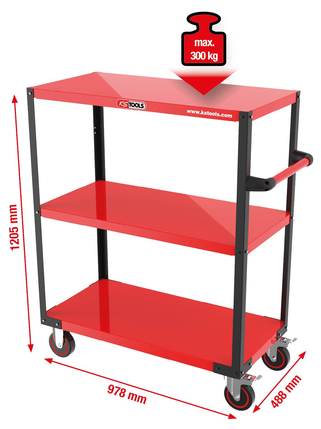 KS Tools 890.0009 Servicewagen