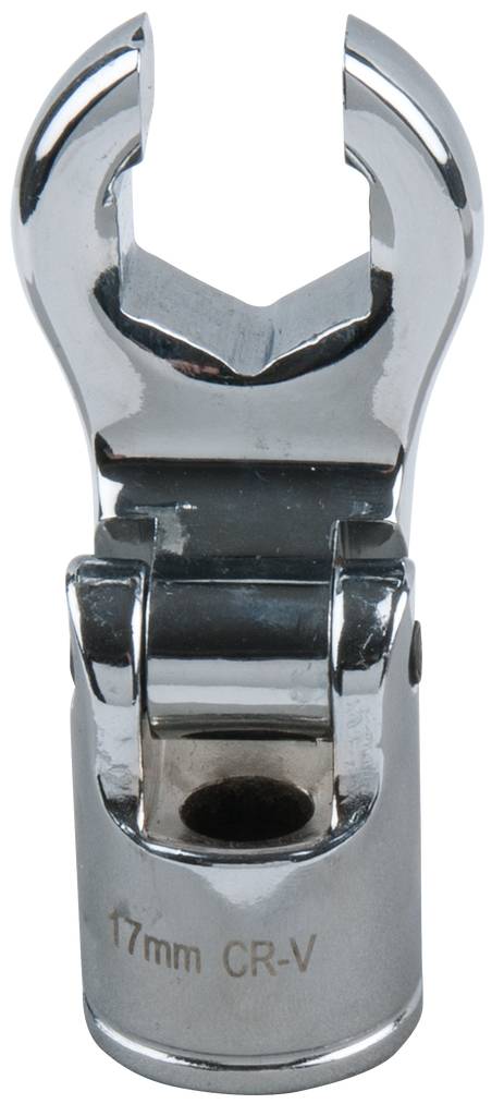 KS Tools 911.1717 3/8" Gelenk-Ringschlüssel-Stecknuss, SW19
