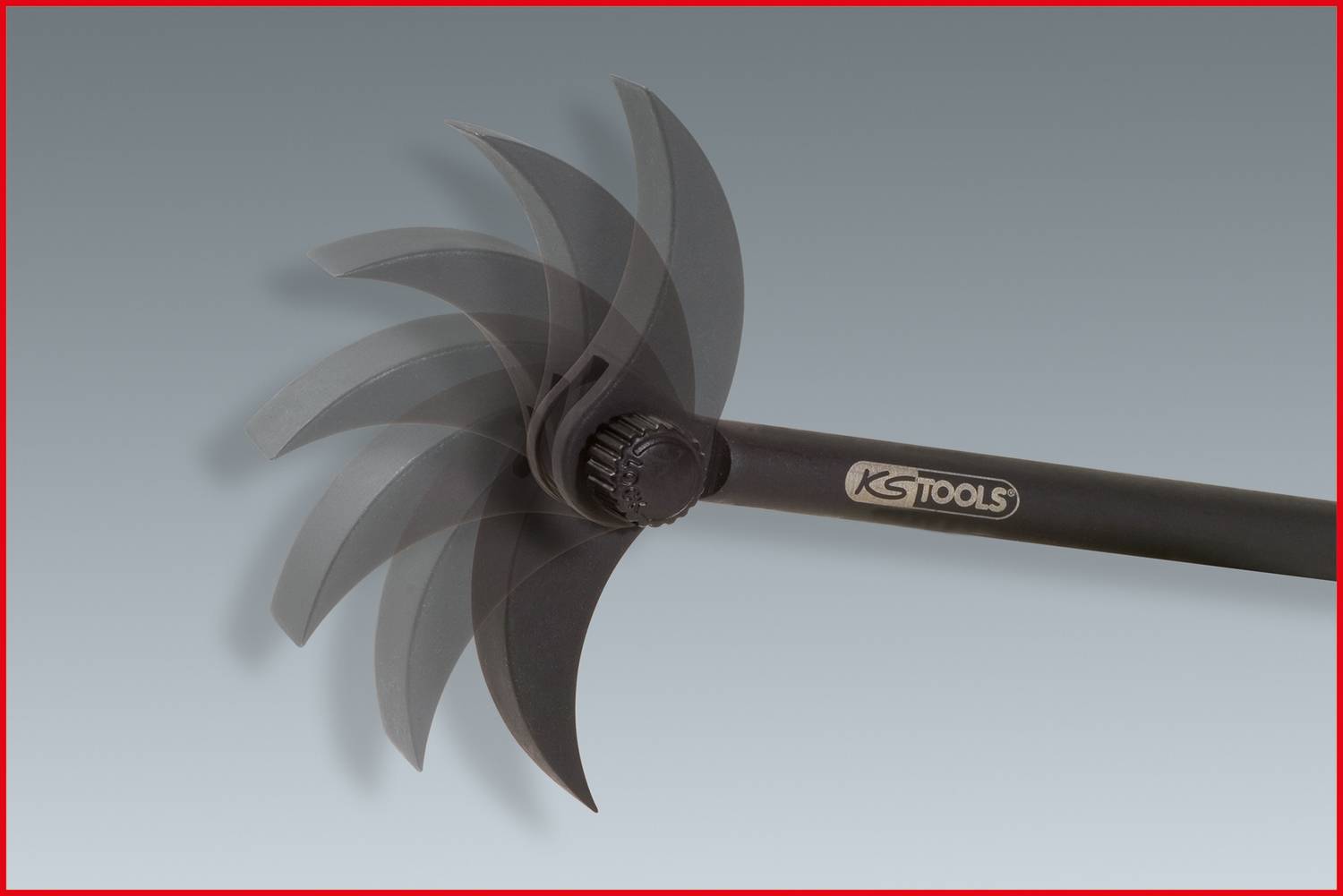 KS Tools 911.8178 Gelenk-Rollkopf-Hebeleisen, 400mm