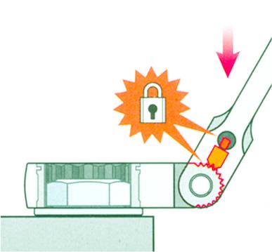 KS Tools 918.3500 1/2" Bremssattel Spezial-Steckschlüssel- Satz, 5-tlg