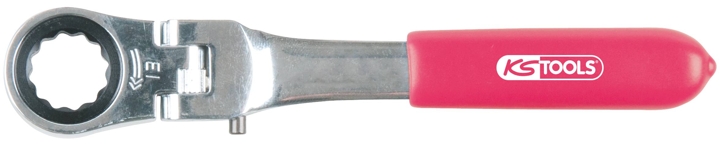 KS Tools 918.3507 Gelenk-Umsteckratsche, 13,0mm