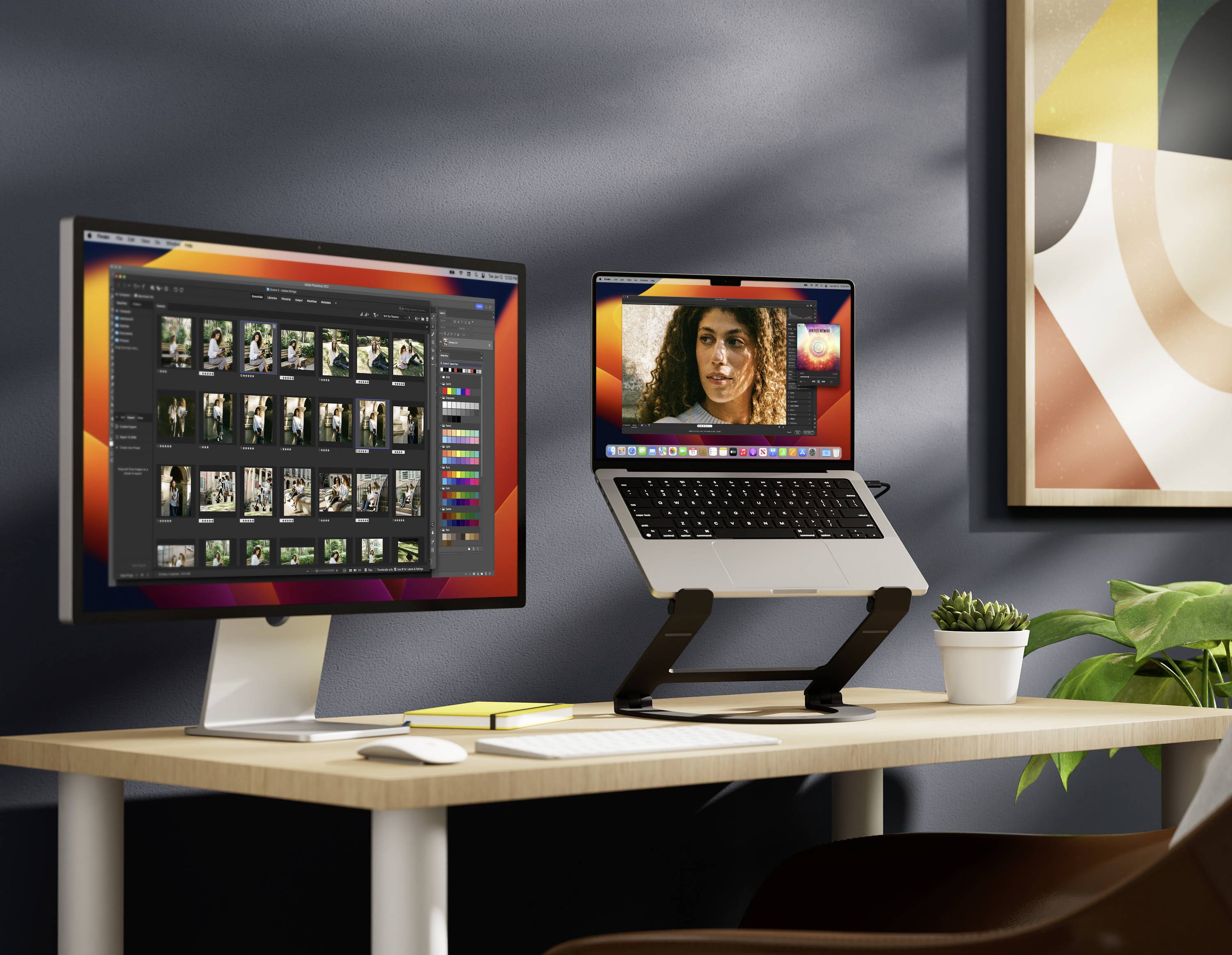 Twelve South Curve Flex Notebook-Ständer höhenverstellbar Schwarz