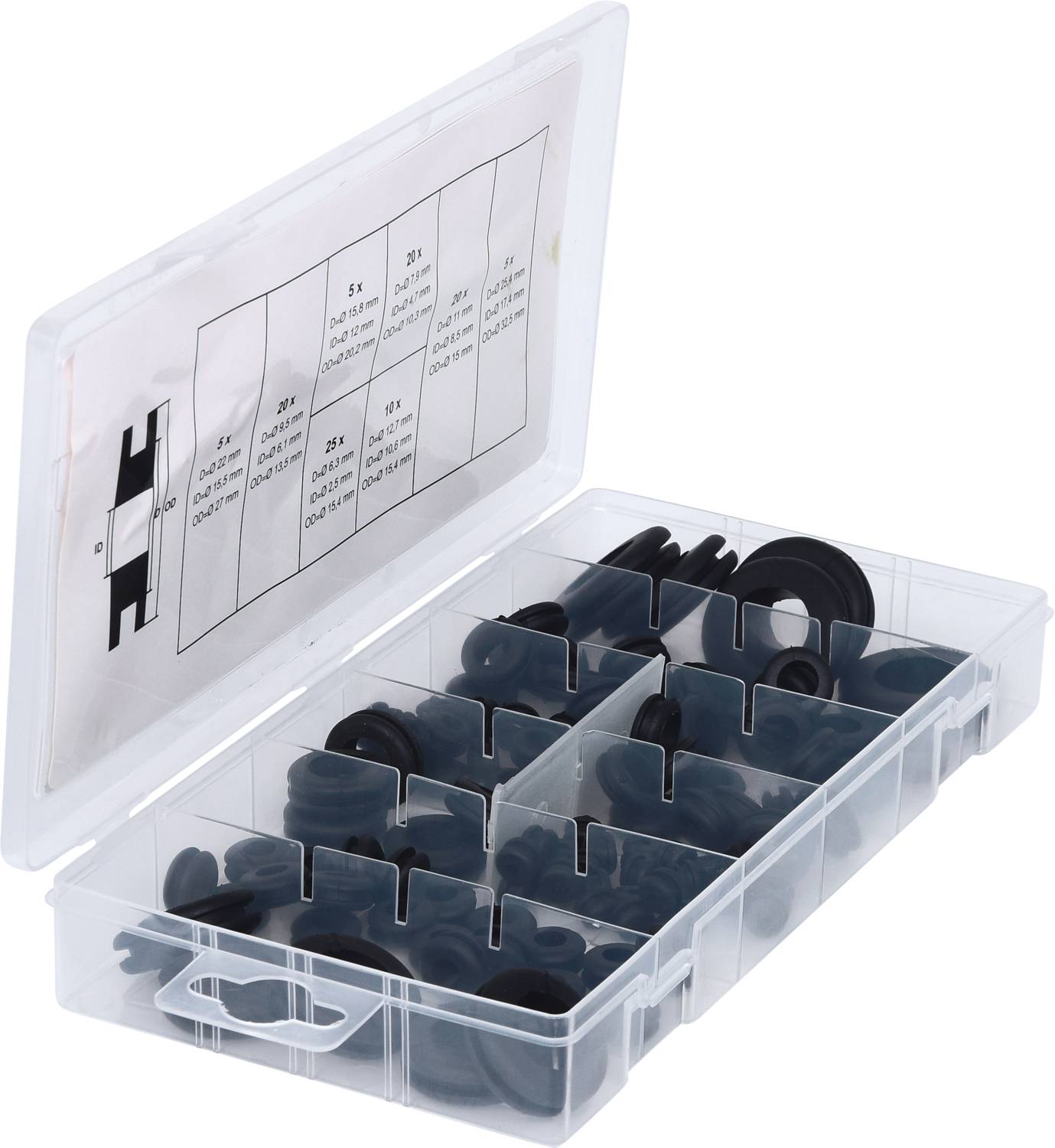 KS Tools 970.0050 Knickschutztüllen-Set 110 Teile