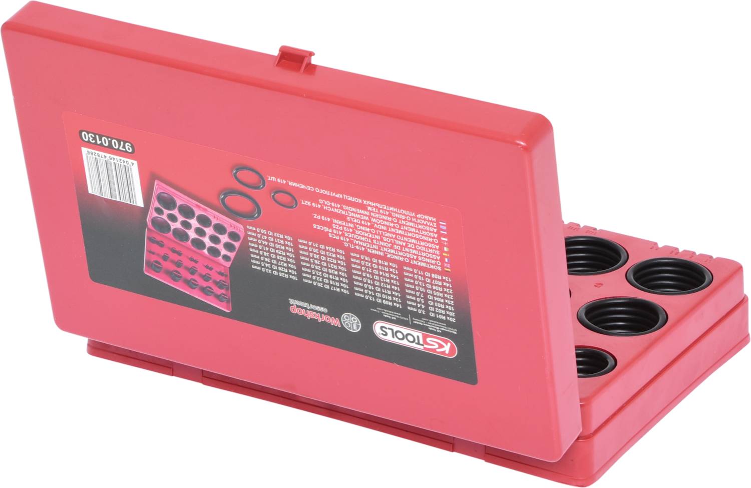 KS Tools 970.0130 O-Ring Sortiment Inhalt 419 Teile