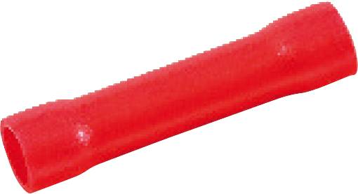 Rotes, zylindrisches Rohr.