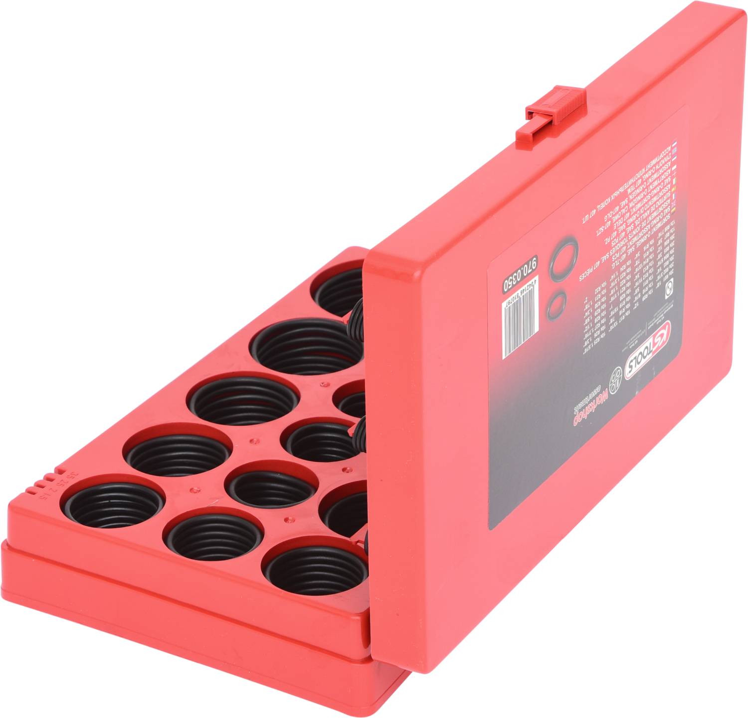 KS Tools 970.0350 O-Ring Sortiment Inhalt 407 Teile