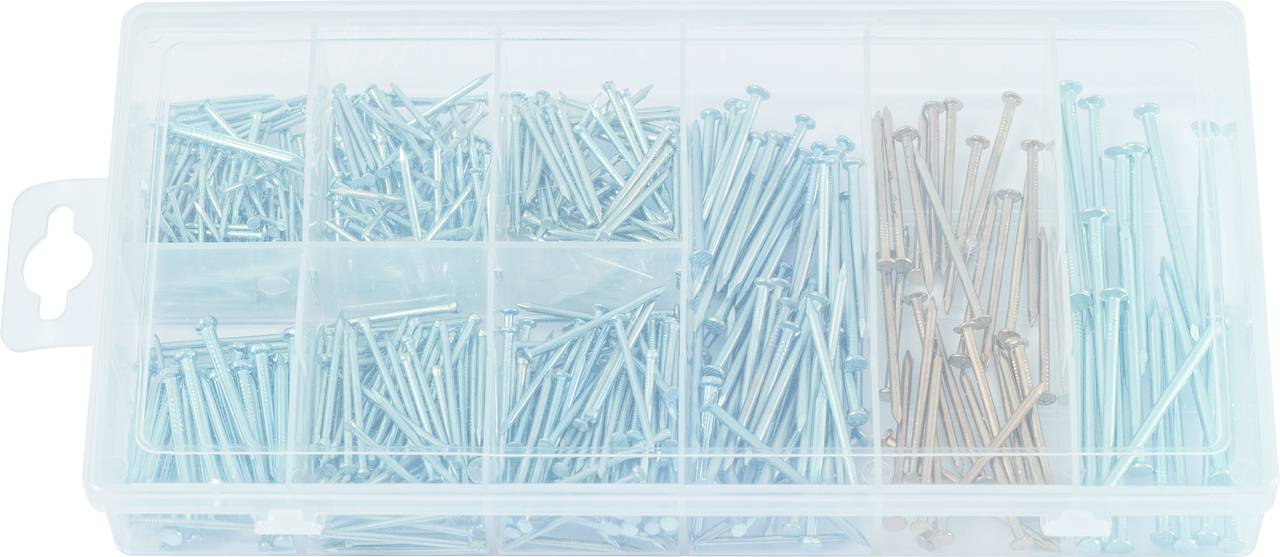 KS Tools 970.0370 Nägel-Sortiment Inhalt 550 Teile