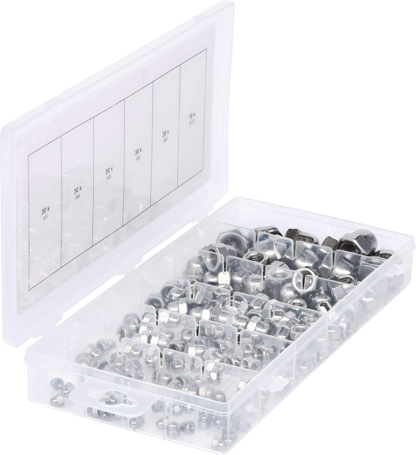 KS Tools 970.0460 970.0460 Muttern-Sortiment 1St.