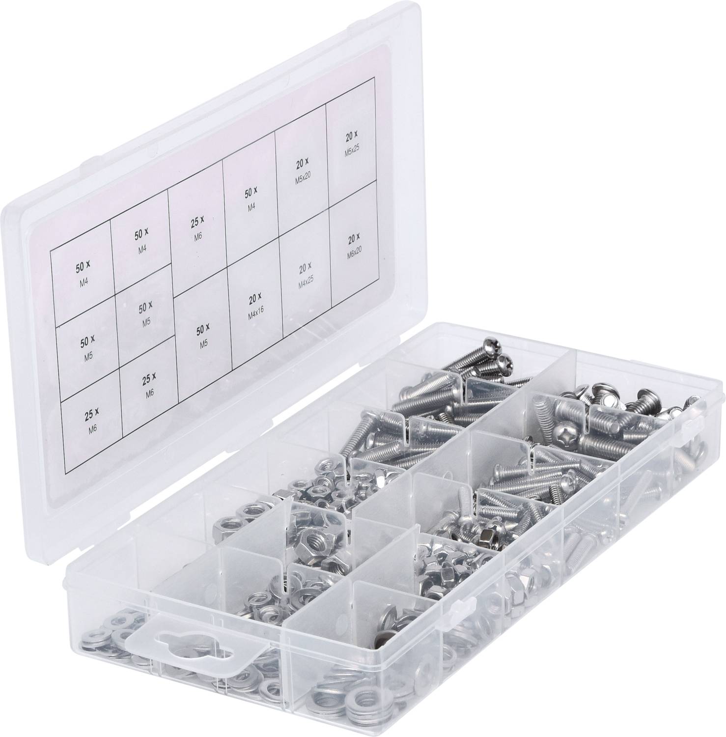 KS Tools 970.0510 Linsenkopfschrauben 475 Teile