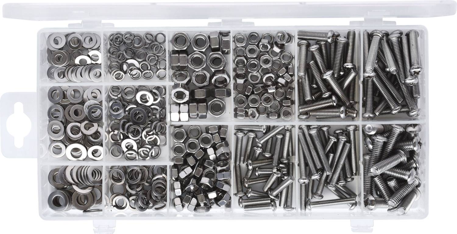 KS Tools 970.0510 Linsenkopfschrauben 475 Teile