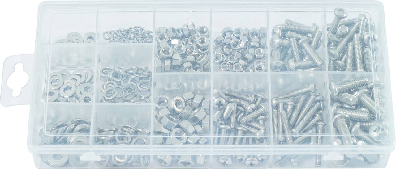 KS Tools 970.0510 Linsenkopfschrauben 475 Teile