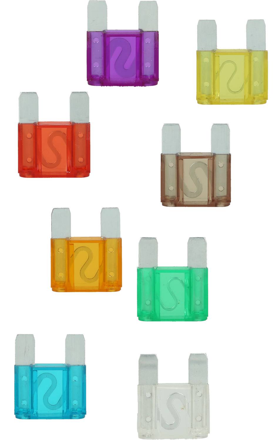 KS Tools 970.0730 970.0730 Kfz Standard Flachsicherung 20 A, 30 A, 40 A, 50 A, 60 A, 70 A, 80 A, 100A 36 Teile