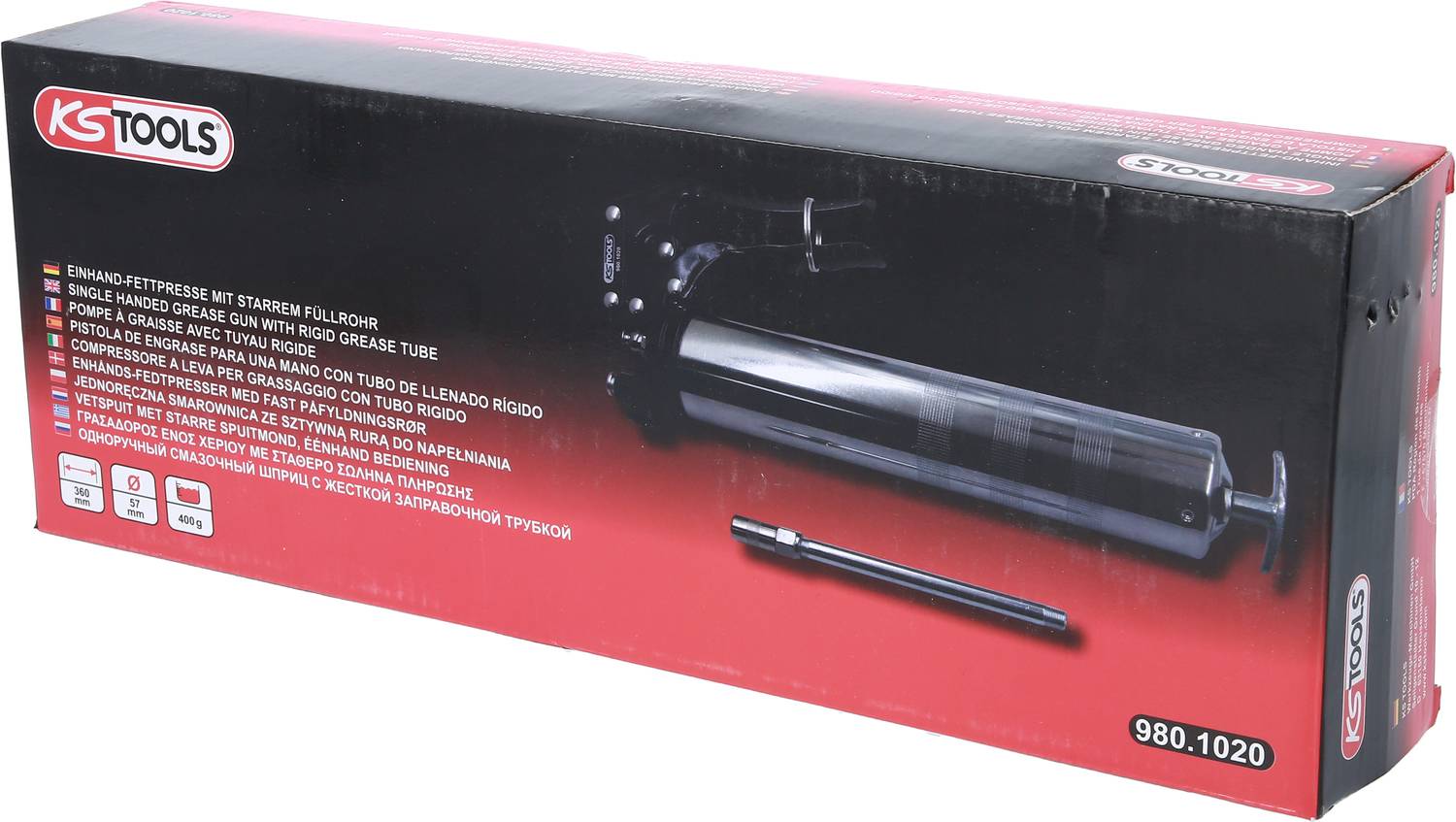 KS Tools 980.1020 Einhandfettpresse