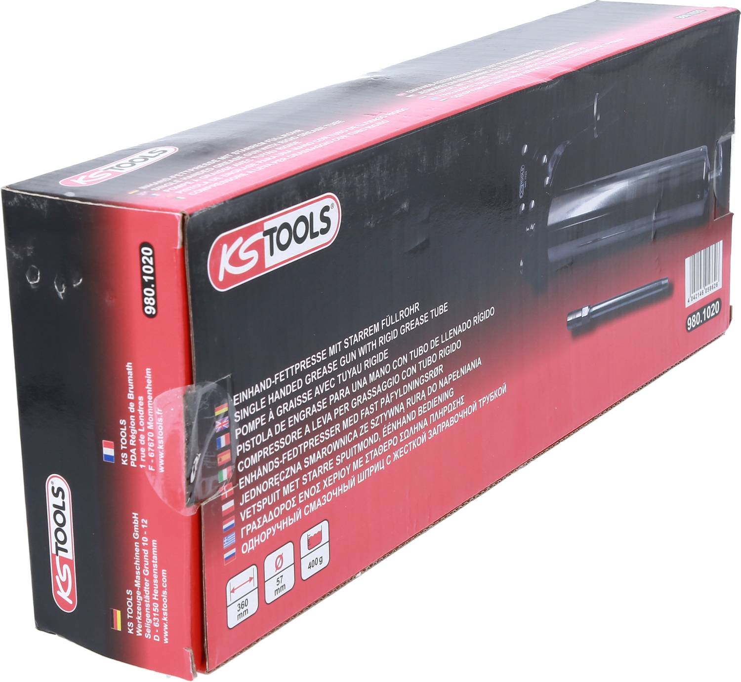 KS Tools 980.1020 Einhandfettpresse