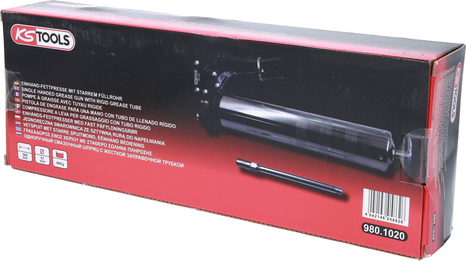 KS Tools 980.1020 Einhandfettpresse