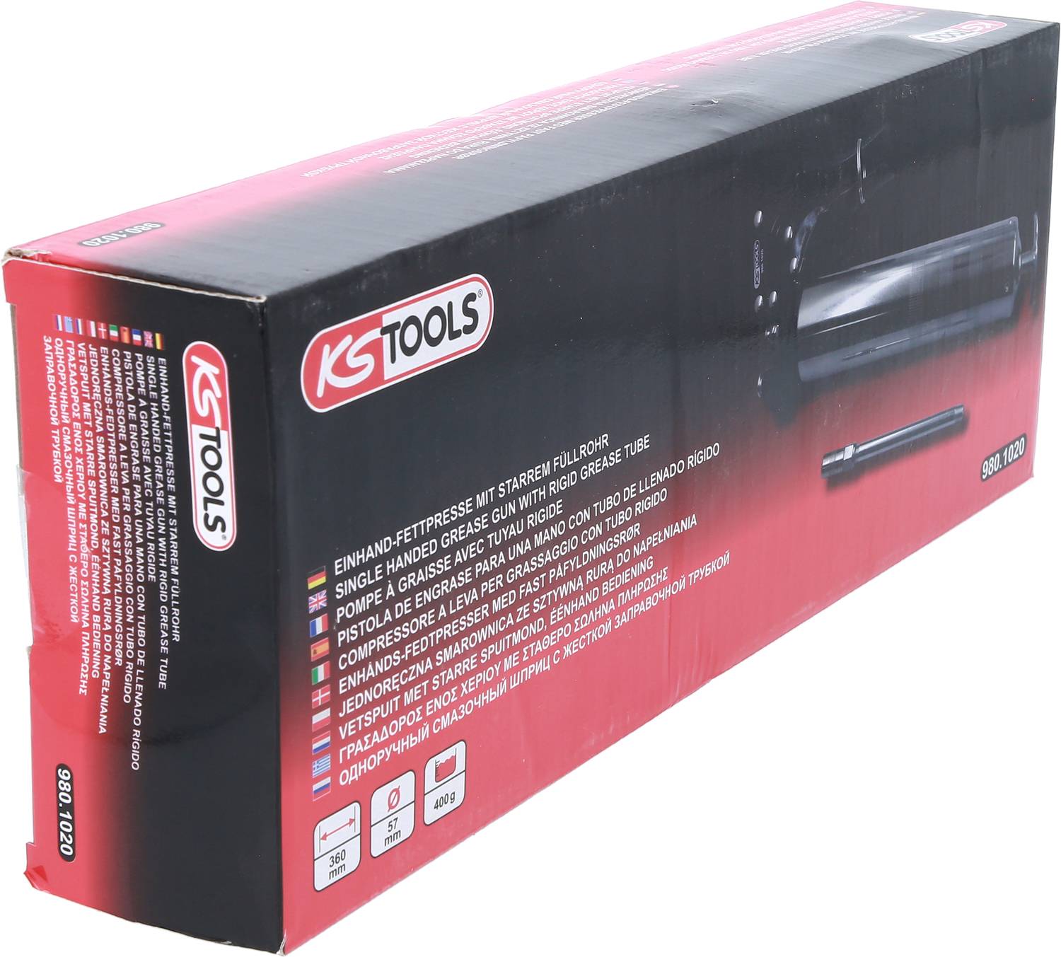 KS Tools 980.1020 Einhandfettpresse