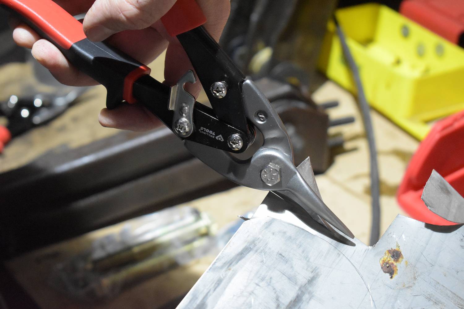 Brilliant Tools Hebel-Blechdurchgangsscheren-Satz, 3-tlg BT067200