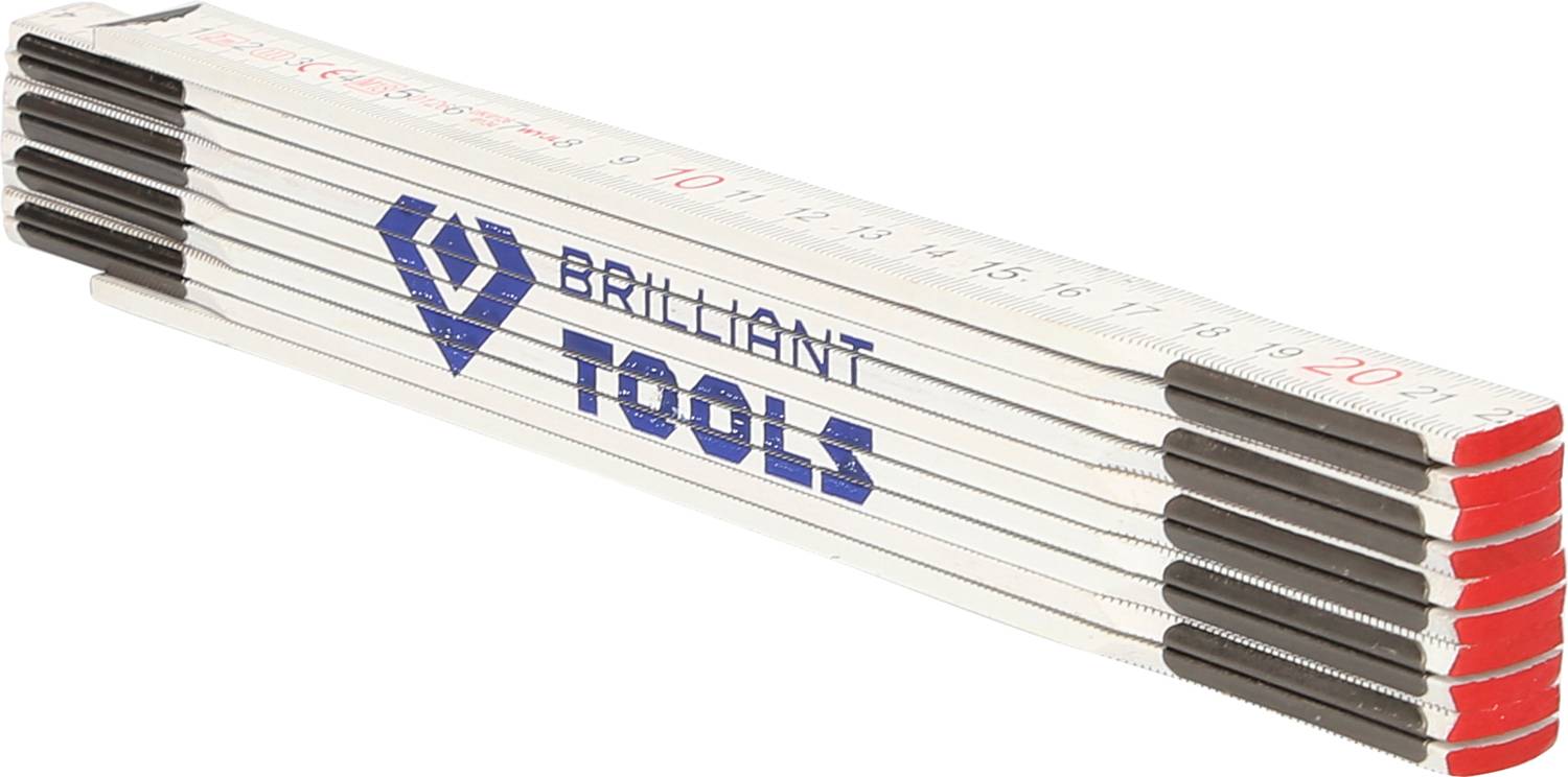 Brilliant Tools BT110900 Zollstock 2m