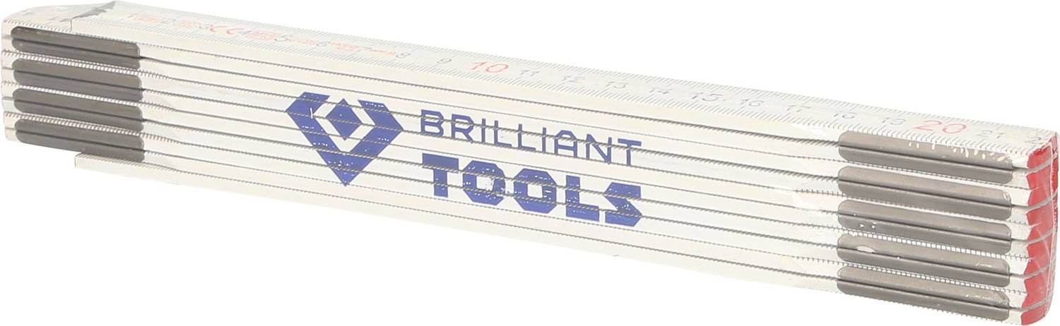 Brilliant Tools BT110900 Zollstock 2m