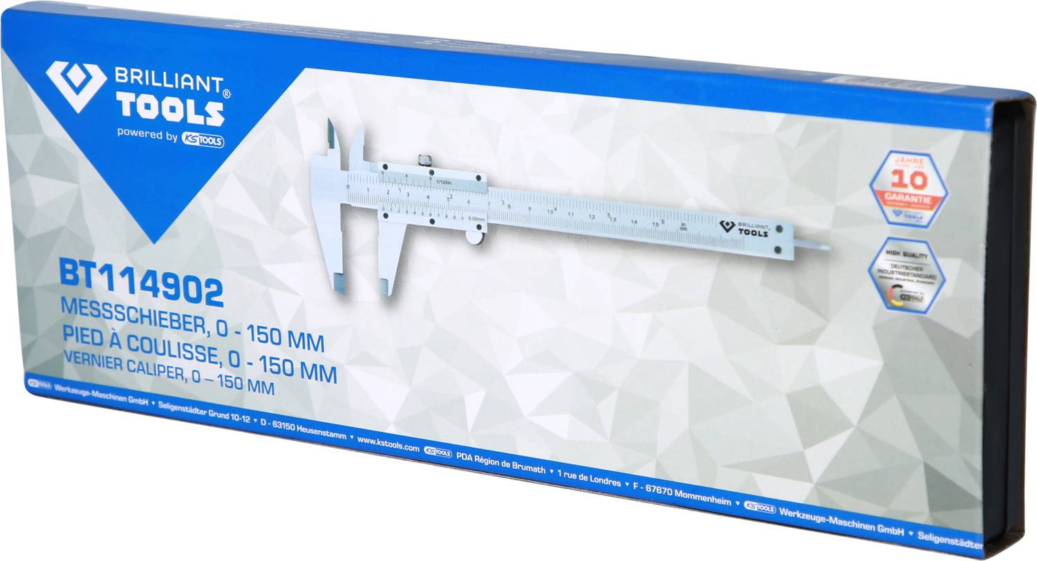 Brilliant Tools BT114902 BT114902 Taschenmessschieber