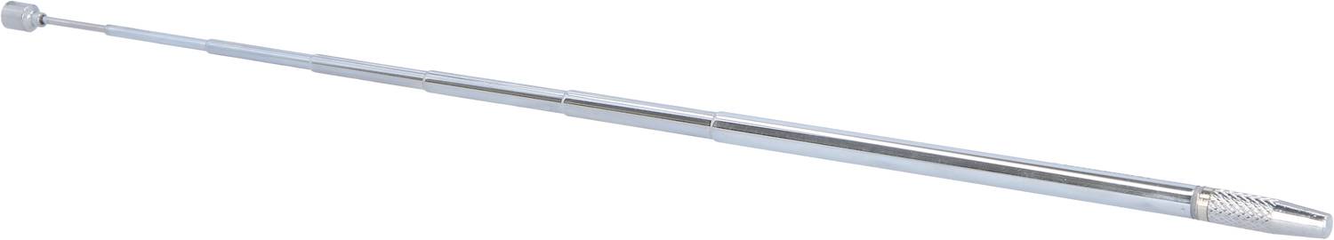 Teleskopstab aus Metall mit mehreren ausziehbaren Segmenten, häufig für Antennen oder Selfie-Sticks verwendet.