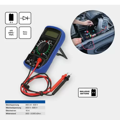 Brilliant Tools BT122900 Hand-Multimeter digital Brilliant Tools BT122900 Hand-Multimeter digital