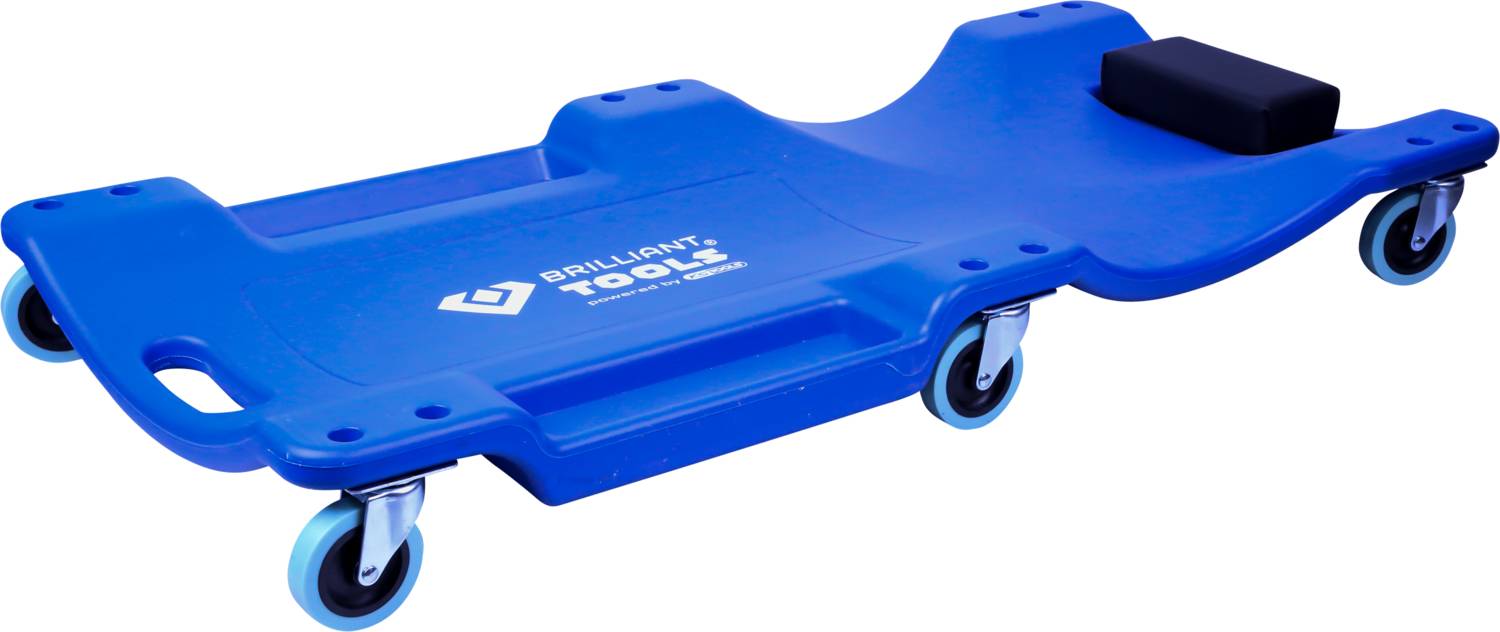 Brilliant Tools BT156905 Fahrbare Liege, L1030 x B480 x H115 mm