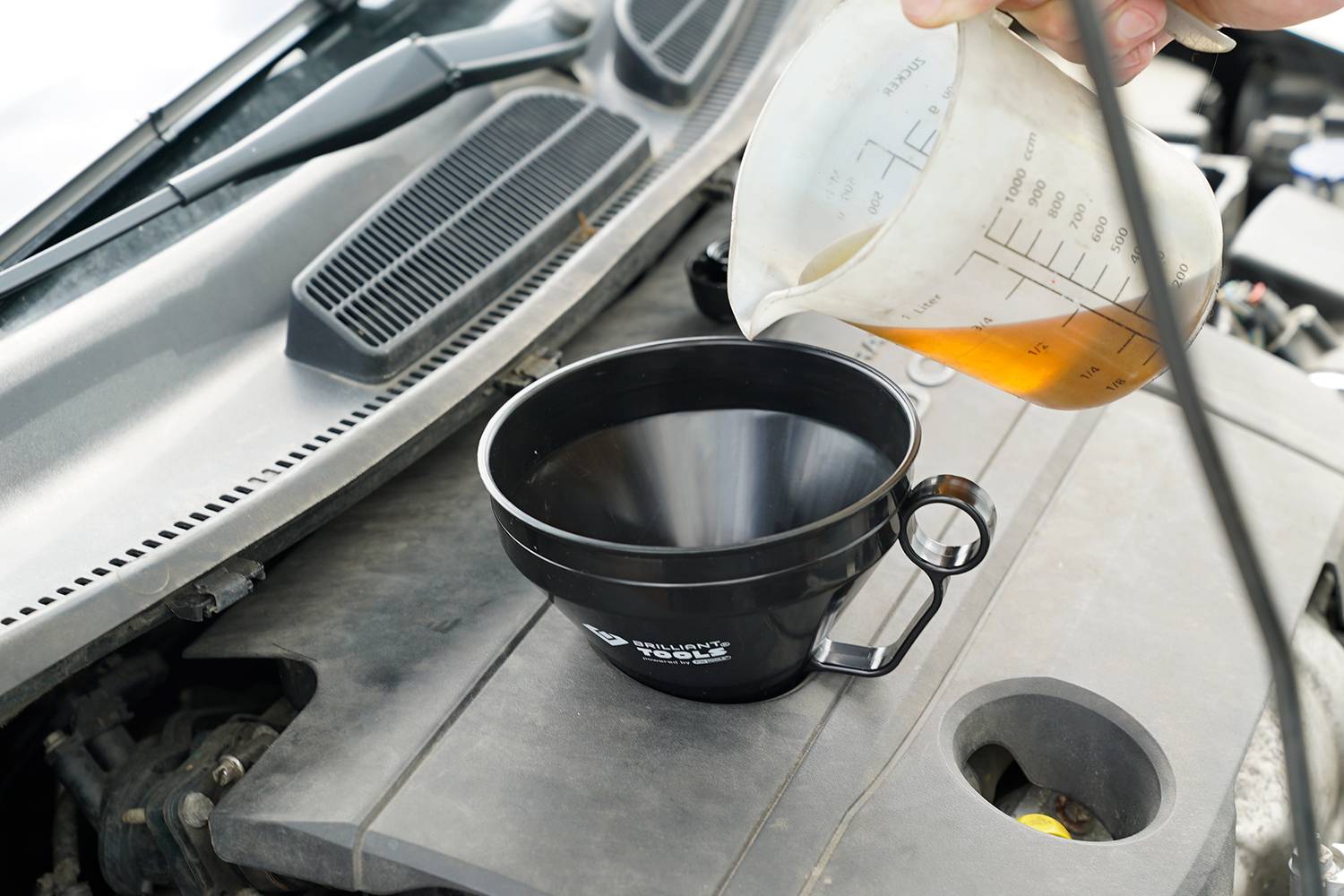 Brilliant Tools BT156916 Universal-Trichter-Satz, 3-tlg