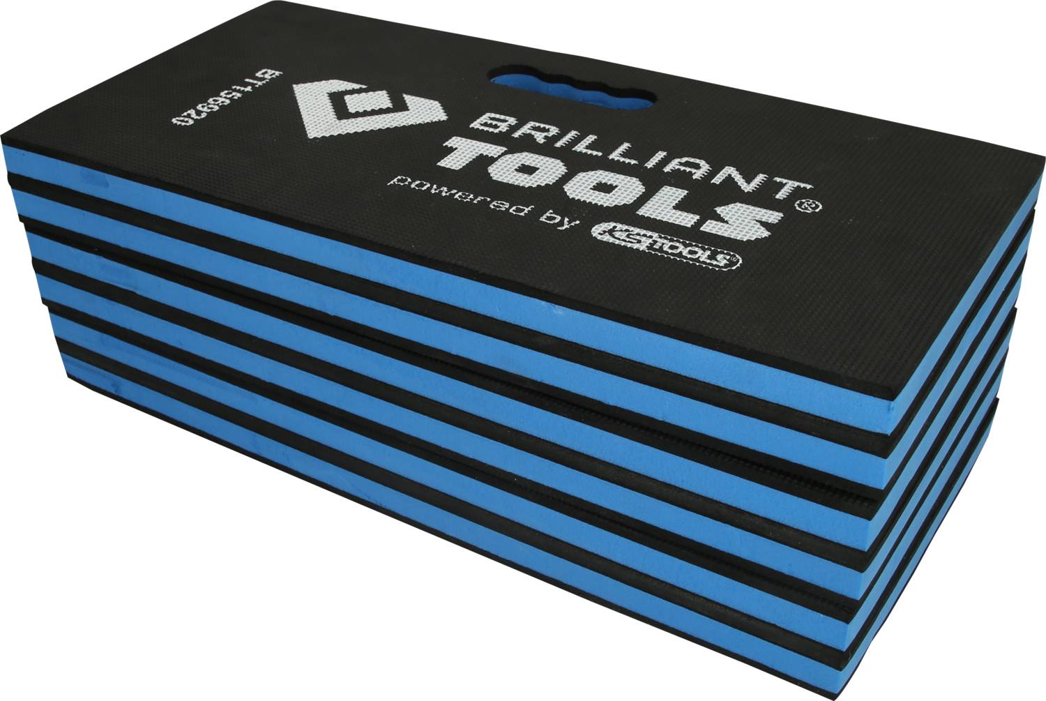 Brilliant Tools BT156920 Faltbare Mechaniker-Schutzmatte, 1200 x 400 x 23mm