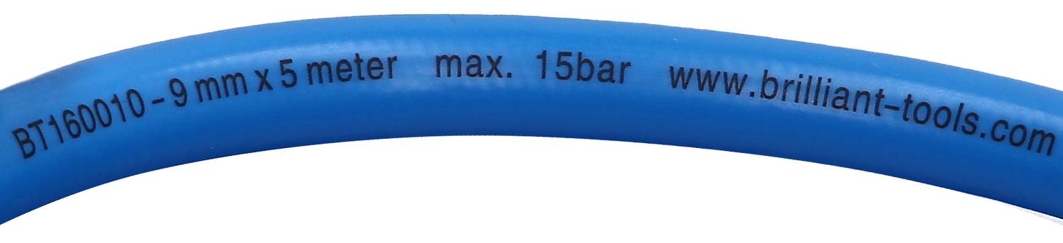 Brilliant Tools BT160010 Druckluft-Schlauch 5m 15 bar