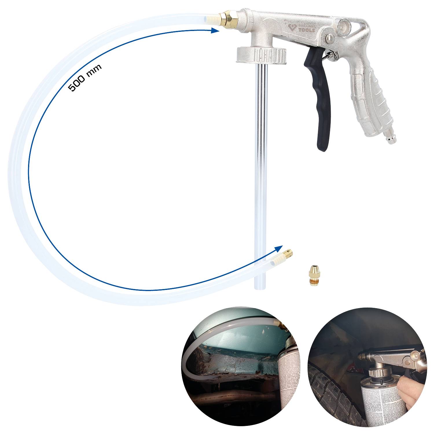 Brilliant Tools BT161104 Druckluft-Unterbodenschutzpistole