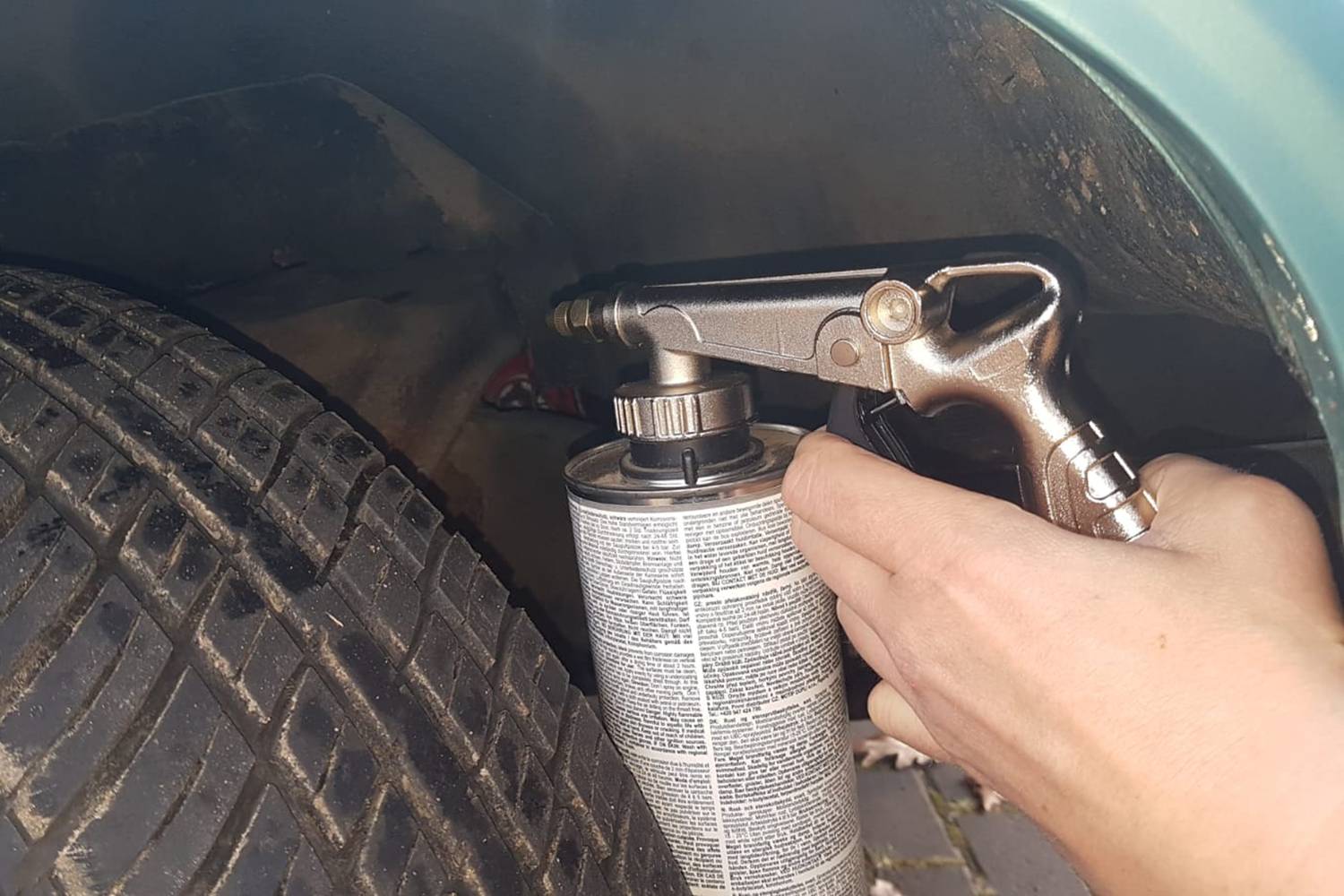 Brilliant Tools BT161104 Druckluft-Unterbodenschutzpistole