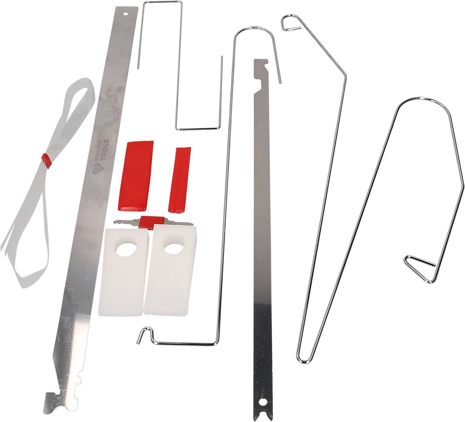 Brilliant Tools BT511000 KFZ Türöffner-Satz, 9-tlg